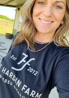 An Official Hardin Farm logo tee